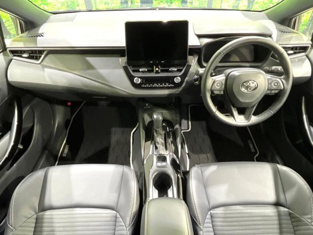 カローラツーリング ハイブリッド　ダブルバイビー　後期　禁煙車　純正１０．５型ナビ　バックカメラ　ブラインドスポットモニター　シートヒーター　ステアリングヒーター　レーダークルーズ　ドラレコ　ＥＴＣ　セーフティセンス　ＬＥＤヘッドライト　スマートキー（2枚目）