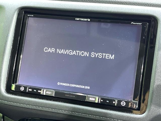 ヴェゼル ハイブリッドＺ・ホンダセンシング　禁煙車　８型メモリーナビ　バックカメラ　ＥＴＣ　シートヒーター　アダプティブクルーズ　スマートキー　ＬＥＤヘッドライト　オートライト　ＬＥＤフロントフォグランプ　デュアルエアコン（3枚目）