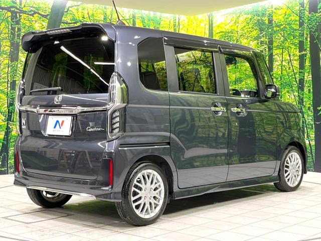 Ｎ－ＢＯＸカスタム Ｌターボ　後期　禁煙車　純正８型ナビ　ホンダセンシング　ドラレコ　バックカメラ　パドルシフト　ハーフレザーシート　シートヒーター　アダプティブクルコン　コーナーセンサー　ＥＴＣ　純正１５インチアルミ（17枚目）