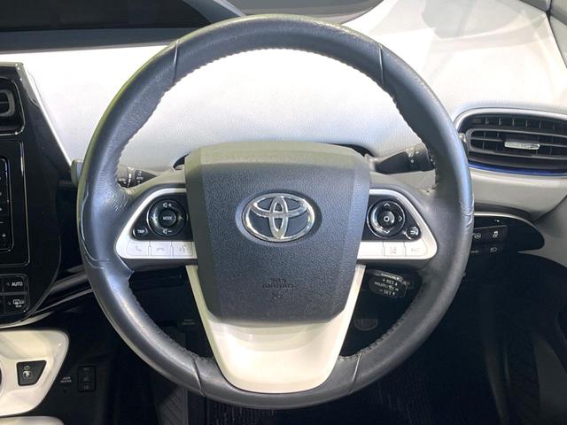 プリウス Ａツーリングセレクション　禁煙車　モデリスタフルエアロ　セーフティセンスＰ　１７インチモデリタアルミ　純正ナビ　バックカメラ　ドラレコ　ＥＴＣ　ブラインドスポットモニター　レーダークルコン　シートヒーター　ＬＥＤヘッド（11枚目）
