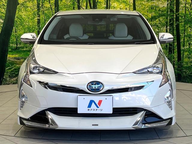 プリウス Ａツーリングセレクション　禁煙車　モデリスタフルエアロ　セーフティセンスＰ　１７インチモデリタアルミ　純正ナビ　バックカメラ　ドラレコ　ＥＴＣ　ブラインドスポットモニター　レーダークルコン　シートヒーター　ＬＥＤヘッド（14枚目）