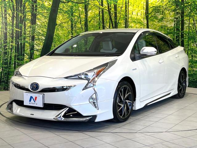 プリウス Ａツーリングセレクション　禁煙車　モデリスタフルエアロ　セーフティセンスＰ　１７インチモデリタアルミ　純正ナビ　バックカメラ　ドラレコ　ＥＴＣ　ブラインドスポットモニター　レーダークルコン　シートヒーター　ＬＥＤヘッド（26枚目）