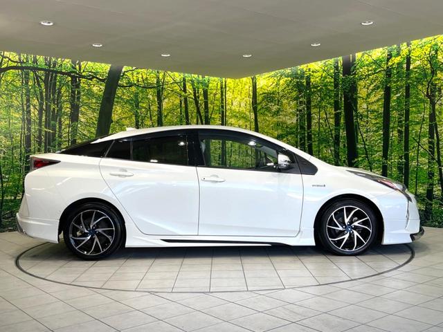 プリウス Ａツーリングセレクション　禁煙車　モデリスタフルエアロ　セーフティセンスＰ　１７インチモデリタアルミ　純正ナビ　バックカメラ　ドラレコ　ＥＴＣ　ブラインドスポットモニター　レーダークルコン　シートヒーター　ＬＥＤヘッド（27枚目）