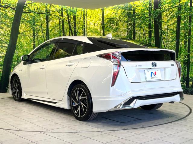 プリウス Ａツーリングセレクション　禁煙車　モデリスタフルエアロ　セーフティセンスＰ　１７インチモデリタアルミ　純正ナビ　バックカメラ　ドラレコ　ＥＴＣ　ブラインドスポットモニター　レーダークルコン　シートヒーター　ＬＥＤヘッド（28枚目）