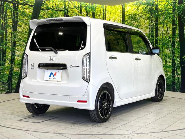 Ｎ－ＷＧＮカスタム Ｌ・ターボ　禁煙車　後期　メモリーナビ　バックカメラ　ビルトインＥＴＣ　ドラレコ　ホンダセンシング　アダプティブクルーズ　コーナーセンサー　スマートキー　ＬＥＤヘッド　　純正１５インチアルミ　オートハイビーム（17枚目）
