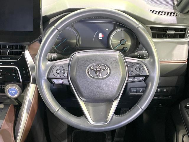 ハリアーハイブリッド Ｚ　レザーパッケージ　禁煙車　純正１２．３型ナビ　バックカメラ　シートベンチレーション　ステアリングヒーター　メモリー機能付きパワーシート　ＥＴＣ　ドラレコ　レーダークルーズ　セーフティセンス　電動リアゲート　スマートキー（11枚目）