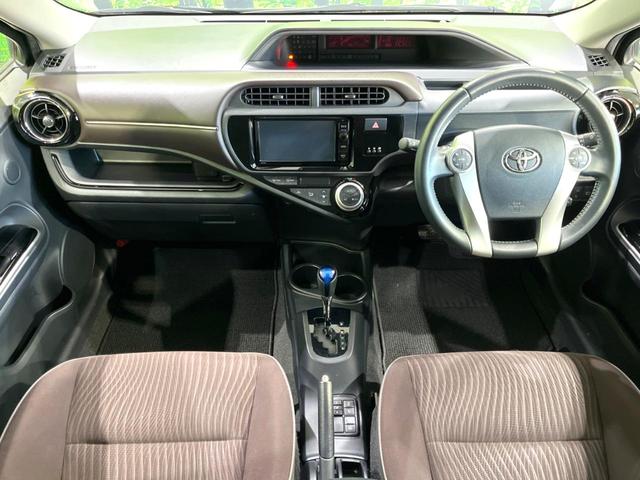 アクア G 禁煙車 純正SDナビ バックカメラ ETC ドラレコ LEDヘッドライト セーフティセンス クルコン シートヒーター スマートキー オートハイビーム オートライト オートエアコン Bluetooth(2枚目)