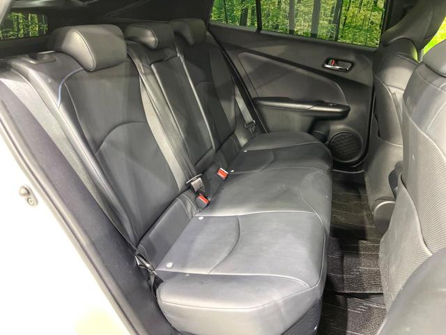 プリウス Sツーリングセレクション 禁煙車 モデリスタフルエアロ セーフティセンス バックカメラ ETC 純正17インチアルミ レーダークルコン シートヒーター レザー調シート オートハイビーム Bluetooth スマートキー(9枚目)