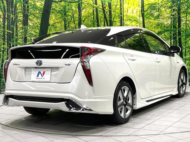 プリウス Sツーリングセレクション 禁煙車 モデリスタフルエアロ セーフティセンス バックカメラ ETC 純正17インチアルミ レーダークルコン シートヒーター レザー調シート オートハイビーム Bluetooth スマートキー(17枚目)