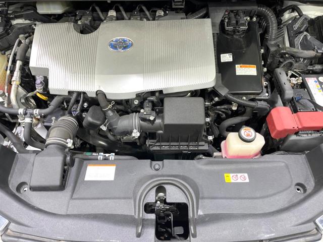 プリウス Sツーリングセレクション 禁煙車 モデリスタフルエアロ セーフティセンス バックカメラ ETC 純正17インチアルミ レーダークルコン シートヒーター レザー調シート オートハイビーム Bluetooth スマートキー(18枚目)