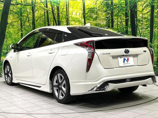 プリウス Sツーリングセレクション 禁煙車 モデリスタフルエアロ セーフティセンス バックカメラ ETC 純正17インチアルミ レーダークルコン シートヒーター レザー調シート オートハイビーム Bluetooth スマートキー(23枚目)