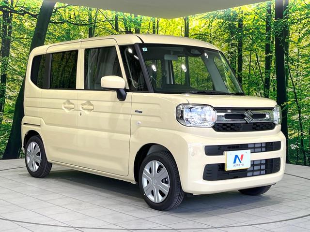 スペーシア ハイブリッドＧ　届出済未使用車　セーフティサポート　コーナーセンサー　スマートキー　ＬＥＤヘッド　オートハイビーム　オートライト　オートエアコン　電動格納式ドアミラー　盗難防止装置　車線逸脱警報（16枚目）