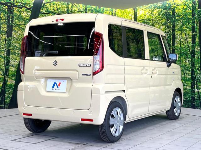 スペーシア ハイブリッドＧ　届出済未使用車　セーフティサポート　コーナーセンサー　スマートキー　ＬＥＤヘッド　オートハイビーム　オートライト　オートエアコン　電動格納式ドアミラー　盗難防止装置　車線逸脱警報（17枚目）