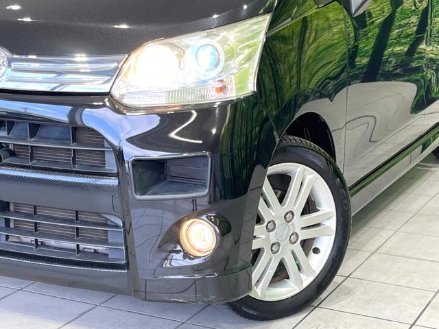 ムーヴ カスタム　ＲＳ　禁煙車　ターボ　純正ナビ　プリクラッシュセーフティ　レーダークルーズ　ＥＴＣ　スマートキー　ＨＩＤヘッドライト　純正１５インチアルミホイール　オートエアコン　ＣＤ　ＤＶＤ再生（12枚目）