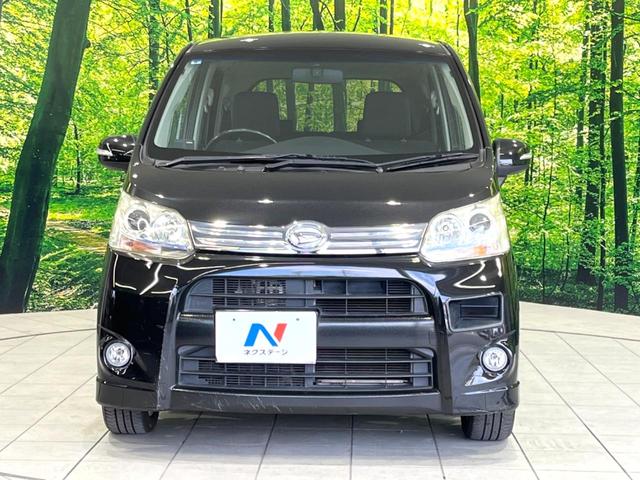 ムーヴ カスタム　ＲＳ　禁煙車　ターボ　純正ナビ　プリクラッシュセーフティ　レーダークルーズ　ＥＴＣ　スマートキー　ＨＩＤヘッドライト　純正１５インチアルミホイール　オートエアコン　ＣＤ　ＤＶＤ再生（14枚目）