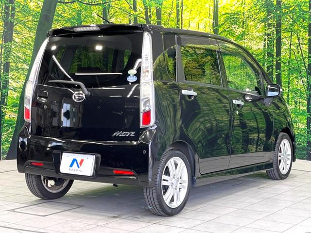 ムーヴ カスタム　ＲＳ　禁煙車　ターボ　純正ナビ　プリクラッシュセーフティ　レーダークルーズ　ＥＴＣ　スマートキー　ＨＩＤヘッドライト　純正１５インチアルミホイール　オートエアコン　ＣＤ　ＤＶＤ再生（17枚目）