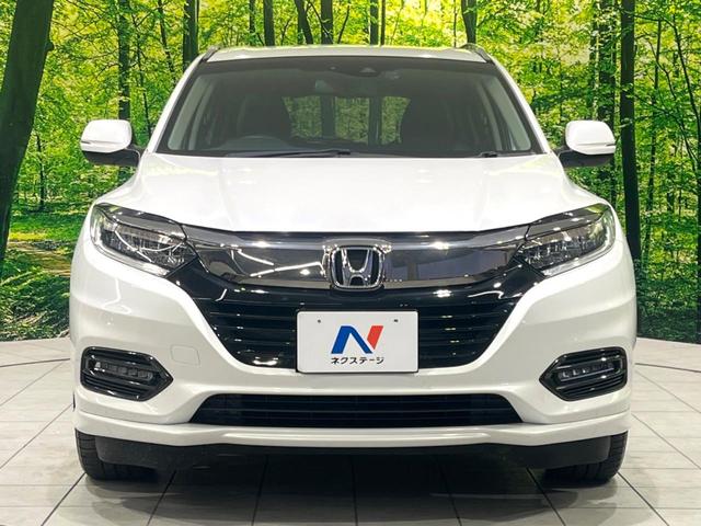 ヴェゼル ハイブリッドＺ・ホンダセンシング　後期　禁煙車　純正８型ナビ　ドラレコ　ＥＴＣ　バックカメラ　シートヒーター　パワーシート　アダプティブクルーズ　ルーフレール　ハーフレザーシート　ＬＥＤヘッドライト　トノボード　Ｂｌｕｅｔｏｏｔｈ（14枚目）