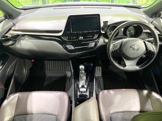 C-HR G 禁煙車 純正9型ナビ セーフティセンスP ドラレコ ETC バックカメラ ブラインドスポットモニター コーナーセンサー 純正18インチアルミ LEDヘッド ハーフレザーシート スマートキー(2枚目)