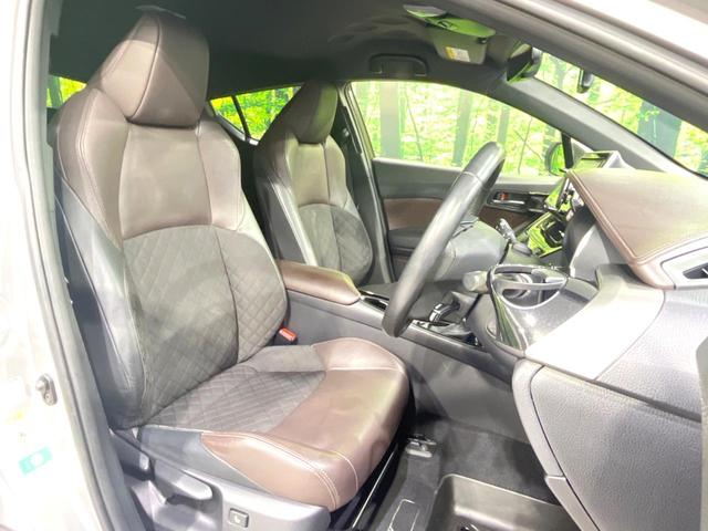 C-HR G 禁煙車 純正9型ナビ セーフティセンスP ドラレコ ETC バックカメラ ブラインドスポットモニター コーナーセンサー 純正18インチアルミ LEDヘッド ハーフレザーシート スマートキー(8枚目)