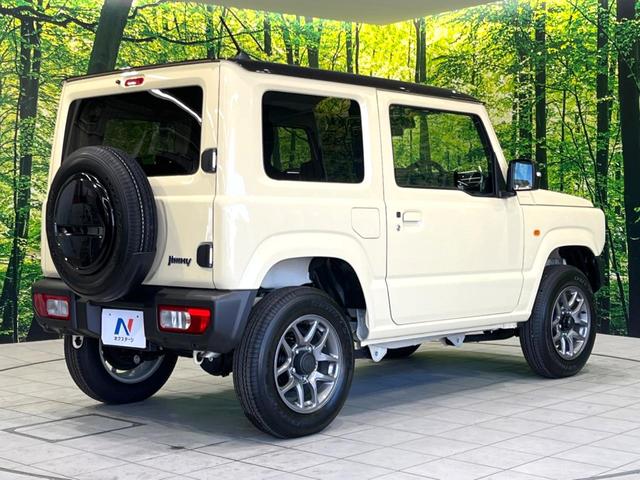 ジムニー XC 届出済未使用車 セーフティサポート リアパーキングセンサー クルーズコントロール ステアリングスイッチ ターボ シートヒーター オートエアコン LEDヘッドライト オートライト 2トーンルーフ(17枚目)
