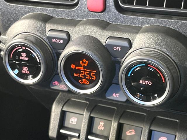 ジムニー XC 届出済未使用車 セーフティサポート リアパーキングセンサー クルーズコントロール ステアリングスイッチ ターボ シートヒーター オートエアコン LEDヘッドライト オートライト 2トーンルーフ(28枚目)