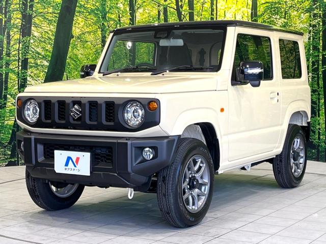 ジムニー XC 届出済未使用車 セーフティサポート リアパーキングセンサー クルーズコントロール ステアリングスイッチ ターボ シートヒーター オートエアコン LEDヘッドライト オートライト 2トーンルーフ(60枚目)