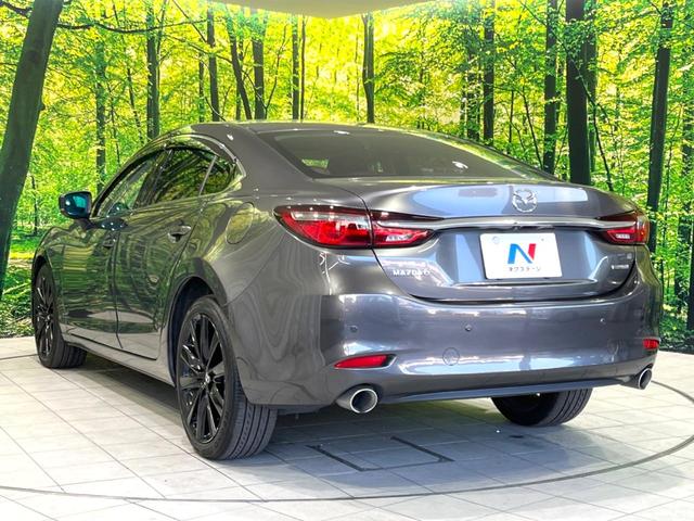 MAZDA6セダン XD ブラックトーンエディション 全周囲カメラ スマートシティーブレーキサポート コネクトナビ レーダークルコン レザーシート パワーシート ドラレコ ETC コーナーセンサー シートヒーター LEDヘッド 純正19インチアルミ(23枚目)