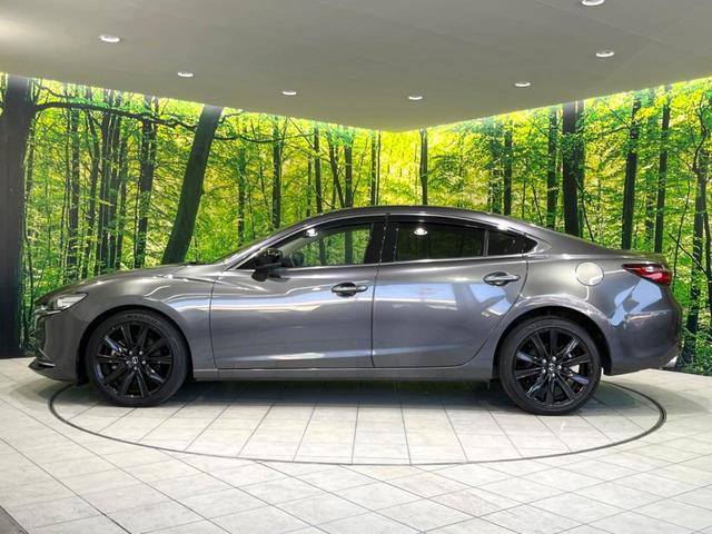 MAZDA6セダン XD ブラックトーンエディション 全周囲カメラ スマートシティーブレーキサポート コネクトナビ レーダークルコン レザーシート パワーシート ドラレコ ETC コーナーセンサー シートヒーター LEDヘッド 純正19インチアルミ(24枚目)
