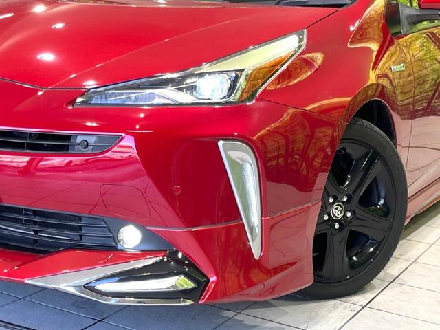 プリウス Sツーリングセレクション 禁煙車 後期 モデリスタフルエアロ 純正9型ナビ バックカメラ ETC 前後ドラレコ シートヒーター セーフティセンス レーダークルーズ スマートキー LEDヘッド LEDフロントフォグランプ(12枚目)