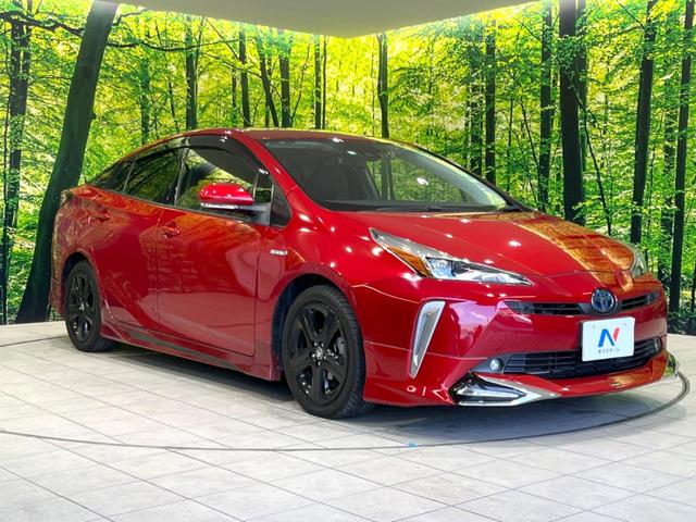 プリウス Sツーリングセレクション 禁煙車 後期 モデリスタフルエアロ 純正9型ナビ バックカメラ ETC 前後ドラレコ シートヒーター セーフティセンス レーダークルーズ スマートキー LEDヘッド LEDフロントフォグランプ(16枚目)