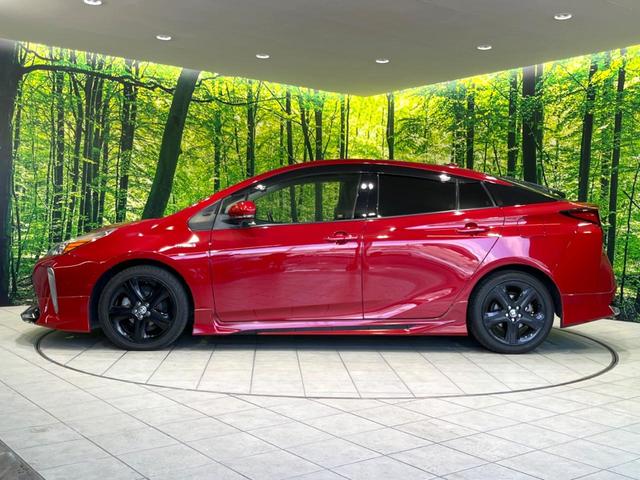 プリウス Sツーリングセレクション 禁煙車 後期 モデリスタフルエアロ 純正9型ナビ バックカメラ ETC 前後ドラレコ シートヒーター セーフティセンス レーダークルーズ スマートキー LEDヘッド LEDフロントフォグランプ(30枚目)