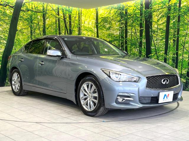 スカイライン 200GT-tタイプP 禁煙車 エマージェンシーブレーキー 全方位カメラ 純正ナビ ドラレコ ETC レザーシート コーナーセンサー LEDヘッド パワーシート シートヒーター 純正17インチアルミ デュアルエアコン(16枚目)