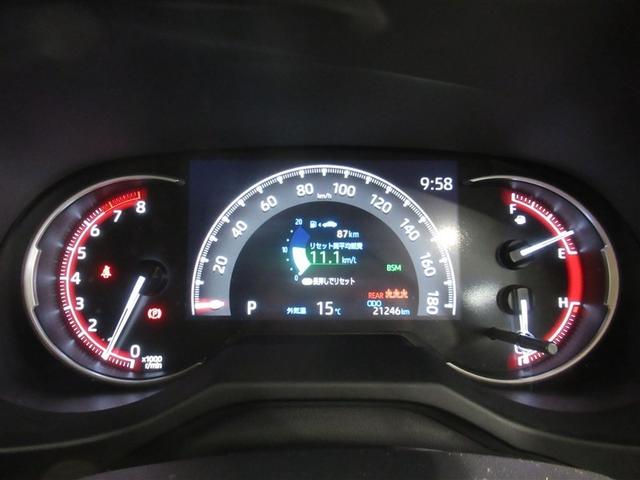 RAV4 G 衝突被害軽減システム バックカメラ ETC ミュージックプレイヤー接続 電動シート オートクルーズコントロール LEDヘッドランプ スマートキー キーレス 4WD ワンオーナー(19枚目)