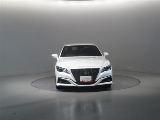 クラウンハイブリッド S 衝突被害軽減システム メモリーナビ フルセグ バックカメラ ETC CD ミュージックプレイヤー接続可 DVD再生 電動シート オートクルーズコントロール LEDヘッドランプ スマートキー キーレス(2枚目)