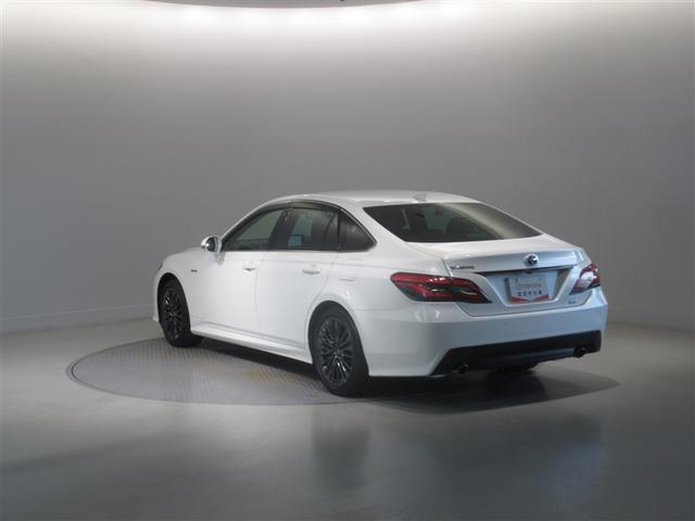 クラウンハイブリッド S 衝突被害軽減システム メモリーナビ フルセグ バックカメラ ETC CD ミュージックプレイヤー接続可 DVD再生 電動シート オートクルーズコントロール LEDヘッドランプ スマートキー キーレス(4枚目)