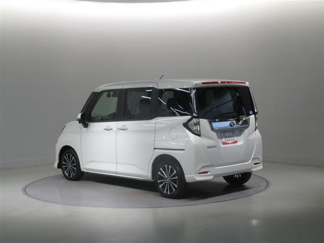 ルーミー カスタムＧ－Ｔ　衝突被害軽減システム　メモリーナビ　フルセグ　バックカメラ　ＥＴＣ　ＣＤ　ミュージックプレイヤー接続可　ＤＶＤ再生　オートクルーズコントロール　ＬＥＤヘッドランプ　両側電動スライド　スマートキー（4枚目）