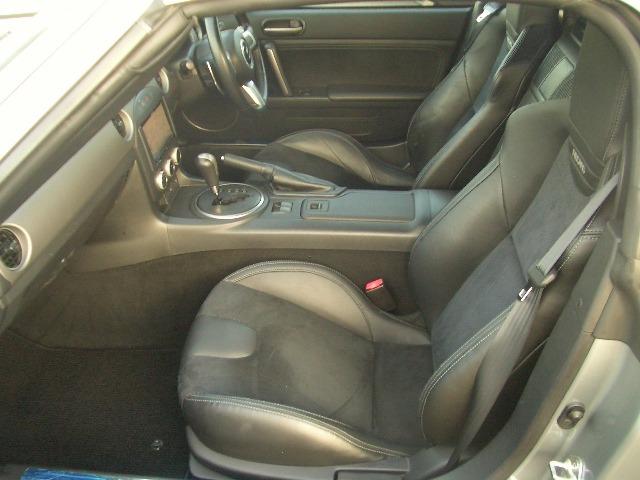 ロードスター VS RHT 黒半革シート/ナビTV/Bluetooth/バックカメラ/HID/ETC/前席シートヒータ/DVD再生/ローダウン/ステアシフト/スマートキー/BBSアルミ(10枚目)