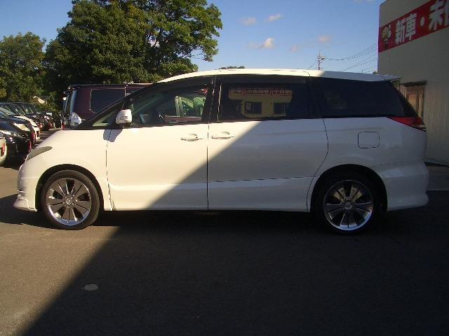 エスティマ アエラス　／フリップモニター／ナビ／両側電動スライド／禁煙／ＨＩＤ／ＥＴＣ／スマートキー／ＤＶＤ再生／イモビライザー／オートライト／３列８人乗（22枚目）