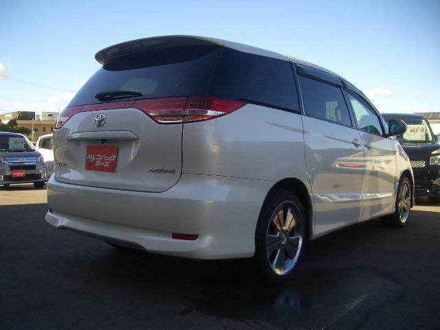 エスティマ アエラス　／フリップモニター／ナビ／両側電動スライド／禁煙／ＨＩＤ／ＥＴＣ／スマートキー／ＤＶＤ再生／イモビライザー／オートライト／３列８人乗（27枚目）