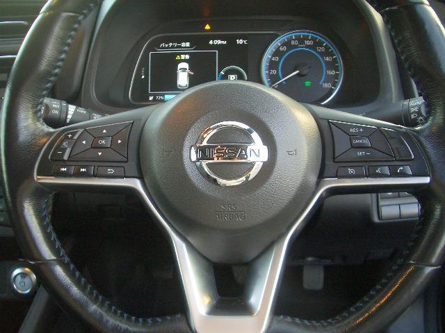 リーフ X /ナビTV/Bluetooth/LED/バックカメラ/ETC/衝突軽減ブレーキ/前席シートヒーター/クルーズコントロール/スマートキー(19枚目)