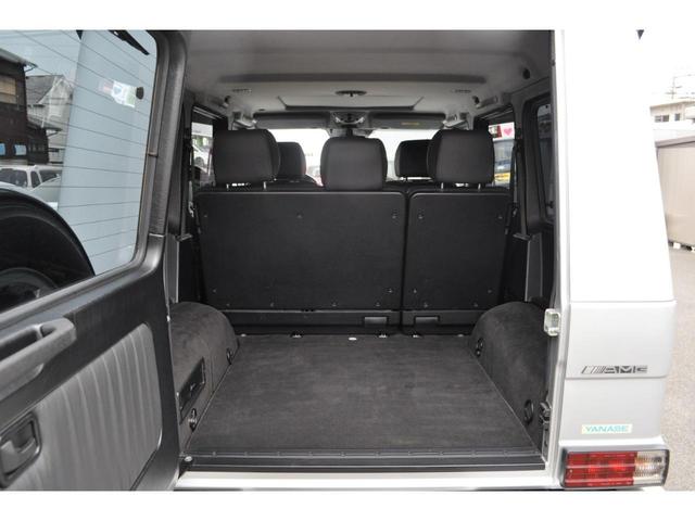 Ｇクラス Ｇ５００Ｌ　禁煙車／黒革／サンルーフ／左ハンドル／メモリーナビ／フルセグＴＶ／Ｂｌｕｅｔｏｏｔｈ／ＣＤ／ＤＶＤ／Ｂカメラ／ＥＴＣ／シートヒーター／前席メモリーシート／左右出しマフラー／黒純正ホイール／ＨＩＤライト（26枚目）
