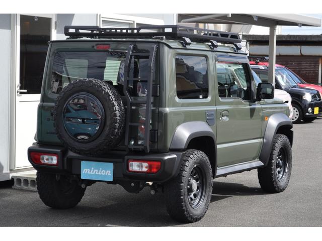 ジムニーシエラ ＪＬ　禁煙車／ルーフキャリア＆リアラダー／ＳＤナビ／フルセグＴＶ／Ｂｌｕｅｔｏｏｔｈ／ＵＳＢ／ＣＤ／ＤＶＤ／ＥＴＣ／シートヒーター／２ＷＤ＆４ＷＤ切替式／ワンオーナー／整備記録簿あり／スマートキー（6枚目）