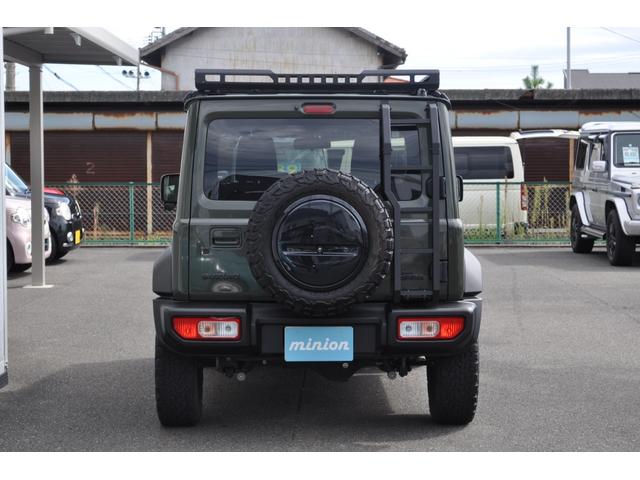 ジムニーシエラ ＪＬ　禁煙車／ルーフキャリア＆リアラダー／ＳＤナビ／フルセグＴＶ／Ｂｌｕｅｔｏｏｔｈ／ＵＳＢ／ＣＤ／ＤＶＤ／ＥＴＣ／シートヒーター／２ＷＤ＆４ＷＤ切替式／ワンオーナー／整備記録簿あり／スマートキー（10枚目）