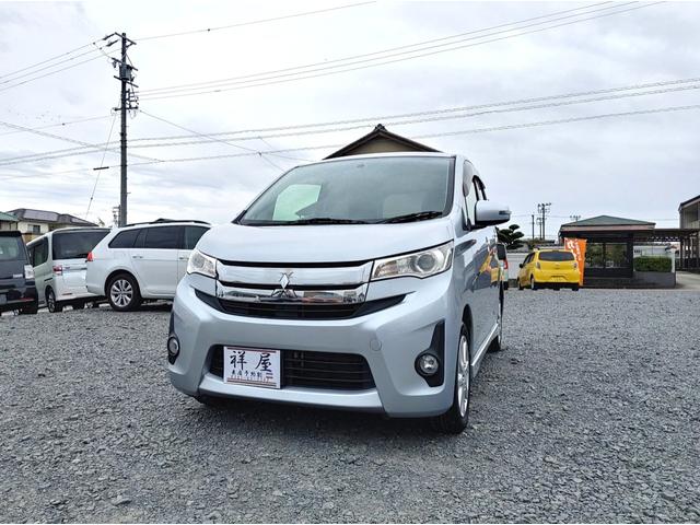 eKカスタム G /SDナビ/TV/Bカメラ/Sキー/Iストップ/禁煙車/WエアB/ABS/オートAC/フルエアロ/HID/フォグ/14AW/Iストップ/(12枚目)