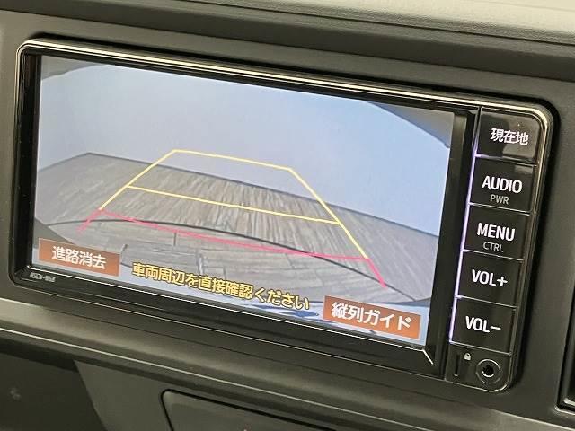 【カラーバックモニター】搭載しています。リアの映像がカラーで映し出されますので日々の駐車も安心安全です。