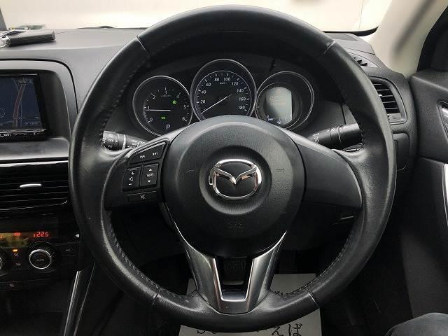 ＣＸ－５ ＸＤ　ＢＯＳＥサウンドスピーカー　純正ＨＤＤナビ　バックカメラ　ＥＴＣ　Ｂｌｕｅｔｏｏｔｈ接続　ミュージックサーバー　ステアリングスイッチ　純正１９インチアルミホイール　アイドリングストップ　ＥＴＣ（2枚目）