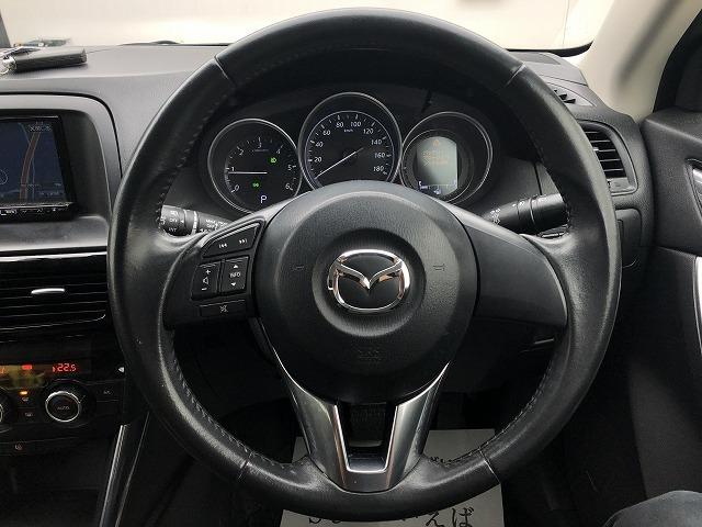 ＣＸ－５ ＸＤ　ＢＯＳＥサウンドスピーカー　純正ＨＤＤナビ　バックカメラ　ＥＴＣ　Ｂｌｕｅｔｏｏｔｈ接続　ミュージックサーバー　ステアリングスイッチ　純正１９インチアルミホイール　アイドリングストップ　ＥＴＣ（21枚目）