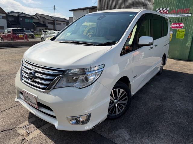 セレナ ハイウェイスター　Ｖセレクション＋セーフティ　ＳＨＶ　タイヤ新品　盗難防止システム　エコモード　衝突安全ボディ　インテリキー　Ｗエアコン　ＬＥＤヘッドランプ　オートクルーズコントロール　３列シート　フルフラットシート　ナビＴＶ　ＥＴＣ　パワーウィンドウ（35枚目）