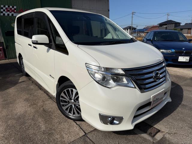 セレナ ハイウェイスター　Ｖセレクション＋セーフティ　ＳＨＶ　タイヤ新品　盗難防止システム　エコモード　衝突安全ボディ　インテリキー　Ｗエアコン　ＬＥＤヘッドランプ　オートクルーズコントロール　３列シート　フルフラットシート　ナビＴＶ　ＥＴＣ　パワーウィンドウ（40枚目）