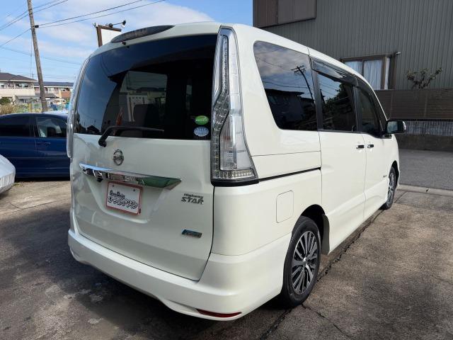 セレナ ハイウェイスター　Ｖセレクション＋セーフティ　ＳＨＶ　タイヤ新品　盗難防止システム　エコモード　衝突安全ボディ　インテリキー　Ｗエアコン　ＬＥＤヘッドランプ　オートクルーズコントロール　３列シート　フルフラットシート　ナビＴＶ　ＥＴＣ　パワーウィンドウ（43枚目）